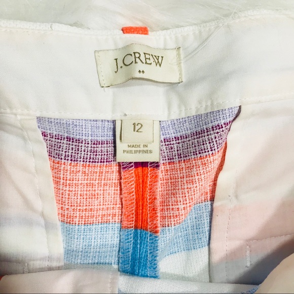 J.crew  high rise striped short - Picture 8 of 8